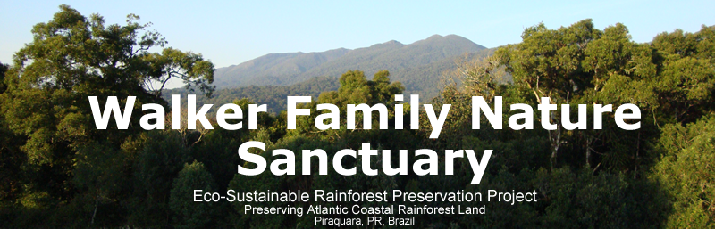Walker Family Nature Sanctuary Priaquara PR Brazil